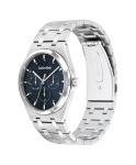 Calvin Klein Men's Motion Watch – Quartz Multifunction Movement, Slim 39 mm Stainless Steel Case, Link Bracelet – Minimalist Design for Everyday Versatility