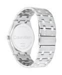 Calvin Klein Men's Motion Watch – Quartz Multifunction Movement, Slim 39 mm Stainless Steel Case, Link Bracelet – Minimalist Design for Everyday Versatility