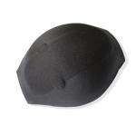 2PC Man Sponge Pouch Pad Cushion Underwear 3D Cup Sexy Bulge Enhancer Swimwear Swimsuit Briefs Protective Sponge Pad for Men(Black)