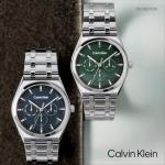 Calvin Klein Men's Motion Watch – Quartz Multifunction Movement, Slim 39 mm Stainless Steel Case, Link Bracelet – Minimalist Design for Everyday Versatility