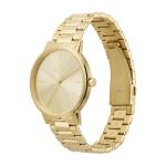 Armani Exchange A|X Three-Hand Gold-Tone Stainless Steel Watch and Bracelet Gift Set (Model: AX7144SET)