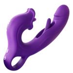 Adult Tool for Women Today Waterproof Automatic Electric Adult Toy Machine Tool Handheld Rabbit Ears Pleasure Toy Set 8 Powerful Modes Thrusting & Games for Men and Women B-ZY-R01