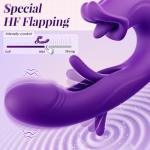 Adult Tool for Women Today Waterproof Automatic Electric Adult Toy Machine Tool Handheld Rabbit Ears Pleasure Toy Set 8 Powerful Modes Thrusting & Games for Men and Women B-ZY-R01