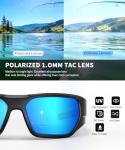 OUTDOORKING Polarized Fishing Sunglasses for Men Women, UV400 Fishing Sports Glasses for Cycling, Running & Surf