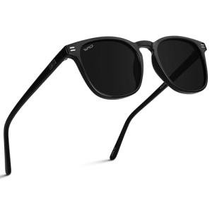 WearMe Pro WMP Eyewear - Men's Polarized Modern Rounded Square Sunglasses