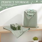 Weewooday 12 Pcs Satin Adult Toy Bags with Drawstring Silk Adult Game Toy Storage Multi Purpose Foldable Pouch Lightweight Gift Organizer for Women Men(Light Green,15.75 x 11.81 Inch)