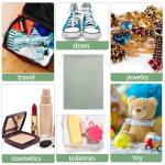 Weewooday 12 Pcs Satin Adult Toy Bags with Drawstring Silk Adult Game Toy Storage Multi Purpose Foldable Pouch Lightweight Gift Organizer for Women Men(Light Green,15.75 x 11.81 Inch)