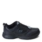 Skechers Men's Dighton Athletic Work Food Service Shoe, Black, 10.5 Wide