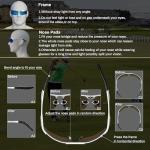 ROCKNIGHT HD Driving Polarized Sunglasses Men UV Protection Mirrored Golf Fishing Outdoor