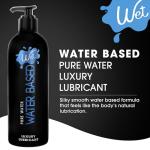 Wet Silver Water-Based Lubricant | Long-Lasting, Original Premium Formula | Vegan, pH-Balanced, Hypoallergenic, Paraben-Free, Non-staining | Lube for Men, Women & Couples, 16 fl oz