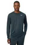 Nike Men's Dri-Fit Legend Long-Sleeve Fitness Top, Seaweed/Matte Silver, Small