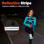 Poudee Weighted Vest, 6LB Weight Vest for Men Women, Body Weight Vests Adjustable with Reflective Stripe for Strength Training, Running, Training Workout, Jogging, Walking - 6LB