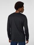Nike Men's Dri-Fit Legend Long-Sleeve Fitness Top, Black/Matte Silver, 2XL