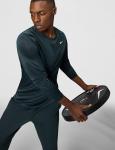 Nike Men's Dri-Fit Legend Long-Sleeve Fitness Top, Seaweed/Matte Silver, Small