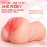 ZEMALIA 3-in-1 Realistic Male Masturbator Toy
