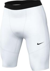 Nike Men's Pro Dri-FIT Fitness Long Shorts White/Black X-Large