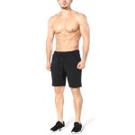 ZENWILL Mens 2 Pack Zip Gym Athletic Shorts, 7" Workout Running Fitness Cotton Training Shorts for Men with Zip Pockets(Black/Light Grey,Medium)