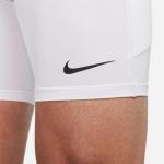 Nike Men's Pro Dri-FIT Fitness Long Shorts White/Black X-Large