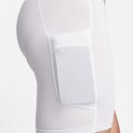 Nike Men's Pro Dri-FIT Fitness Long Shorts White/Black X-Large