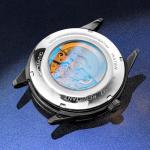 OLEVS Black Watches for Men Leather Automatic Luxury Men's Watch with Date Mens Dress Watch Mechanical Stainless Steel Waterproof Big Face Self Winding no Battery Men's Wrist Watches