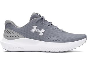 Under Armour Men's Charged Surge 4, (101) Steel/Mod Gray/White, 12, US