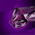 WOHUTAR ㅤReusable Sleeves SK1 Girth for Men Extender Enlarger Extension Enhancer Ball Stretch Sleeve Girth Best Gift-(Black/SK)