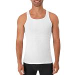 Hanes Men's Cotton Tank Undershirts Pack, Moisture-Wicking Ribbed Tanks, lightweight, White 6-pack, Medium