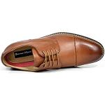 Bruno Marc Moda Italy Prince Men's Classic Modern Oxford Wingtip Lace Dress Shoes,PRINCE-6-BROWN,12 D(M) US