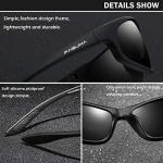 FAGUMA Polarized Sports Sunglasses For Men Cycling Driving Fishing UV400 Protection