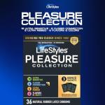 Lifestyles Pleasure Collection Assorted Lubricated Condoms 36 Pack