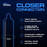 Lifestyles Pleasure Collection Assorted Lubricated Condoms 36 Pack