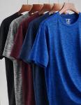 5 Pack Men’s Quick Dry Crew Neck T-Shirts