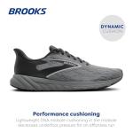Brooks Men’s Anthem 7 Neutral Running Shoe - Grey/Blackened Pearl/Oyster - 10.5 Medium