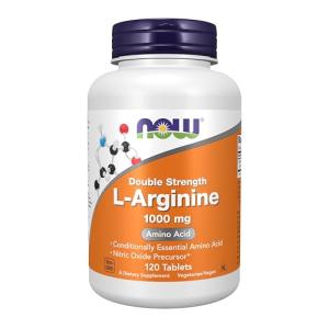 NOW Foods L-Arginine 1000 mg Amino Acid Tablets