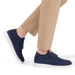 Bruno Marc Men's KnitFlex Breeze Mesh Sneakers Oxfords Lace-Up Lightweight Casual Walking Shoes,Size 10.5,Dark/Blue,GRAND-01