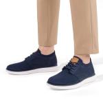 Bruno Marc Men's KnitFlex Breeze Mesh Sneakers Oxfords Lace-Up Lightweight Casual Walking Shoes,Size 10.5,Dark/Blue,GRAND-01