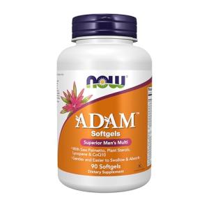 ADAM Men's Multivitamin with Saw Palmetto, 90 Softgels