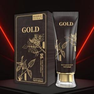 MED3000 Gold Enlargement Cream with Horny Goat Weed – Men' Gel Size Booster & Volume Enhancer