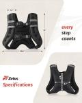 ZELUS Reflective Weighted Vest for Workout