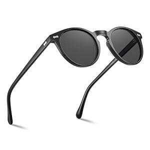 CARFIA Retro Polarized Sunglasses for Men UV400