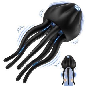 EINSEO Vibrating Penis Stroker with Tentacle Design