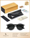 CARFIA Retro Polarized Sunglasses for Men UV400