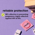 Nixit Ultra-Thin Lubricated Vegan-Friendly Condoms