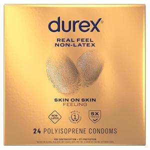 Avanti Bare Real Feel Non-Latex Condoms, 24 Count