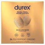 Avanti Bare Real Feel Non-Latex Condoms, 24 Count