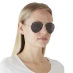Ray-Ban Classic Polarized Aviator Sunglasses - Black