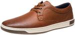 Jousen Men's Casual Shoes Memory Foam Mens Fashion Sneakers Business Dress Sneaker (A81Q06 Brown 11)