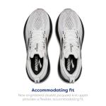 Brooks Men’s Glycerin 22 Neutral Running Shoe - White/Grey/Black - 11.5 Medium