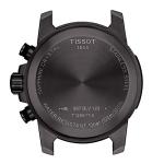 Tissot mens Supersport Chrono Stainless Steel Casual Watch Black T1256173305100