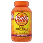 Metamucil 3-in-1 Fiber Capsules for Men 300ct